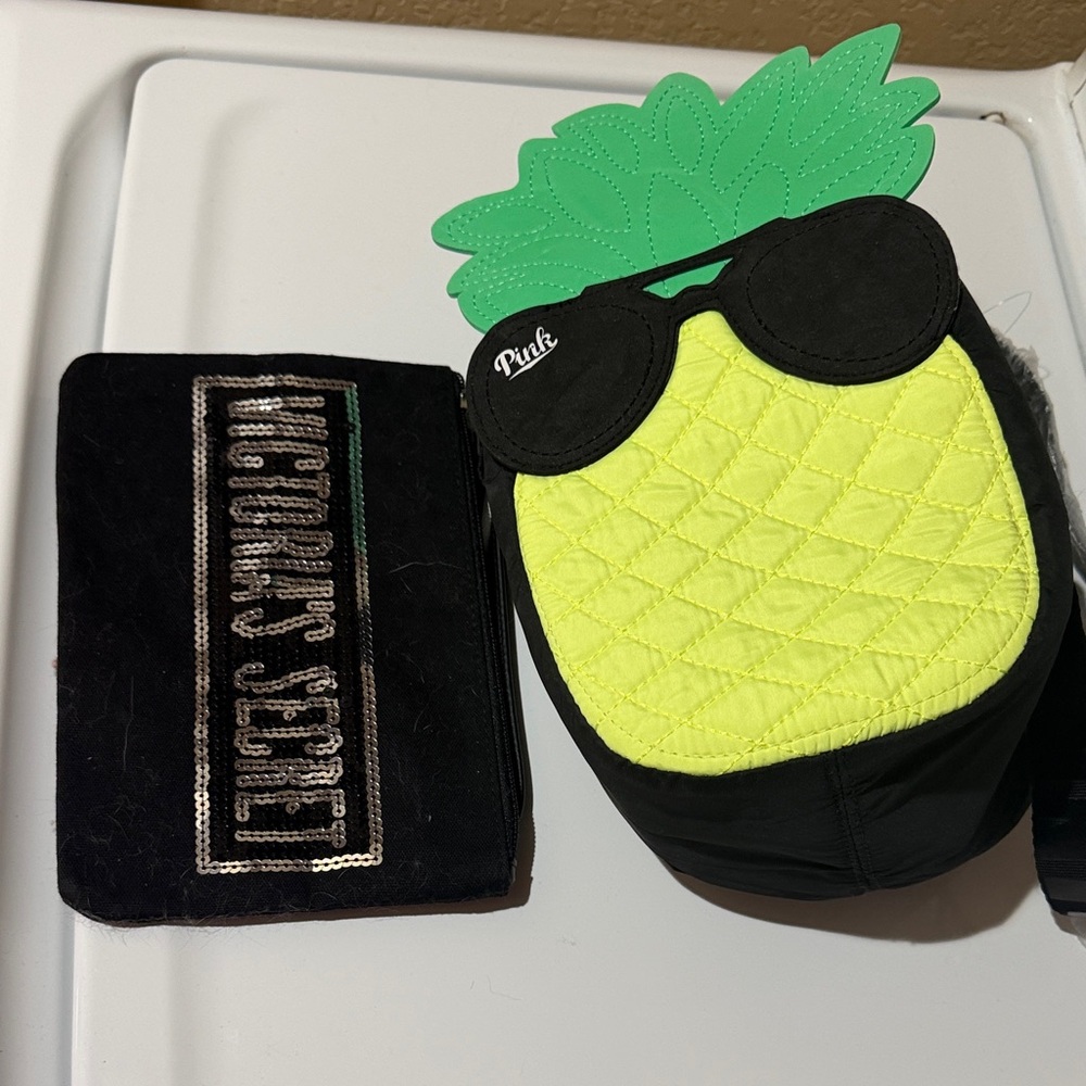 Victoria's Secret Pineapple Bag with Wallet